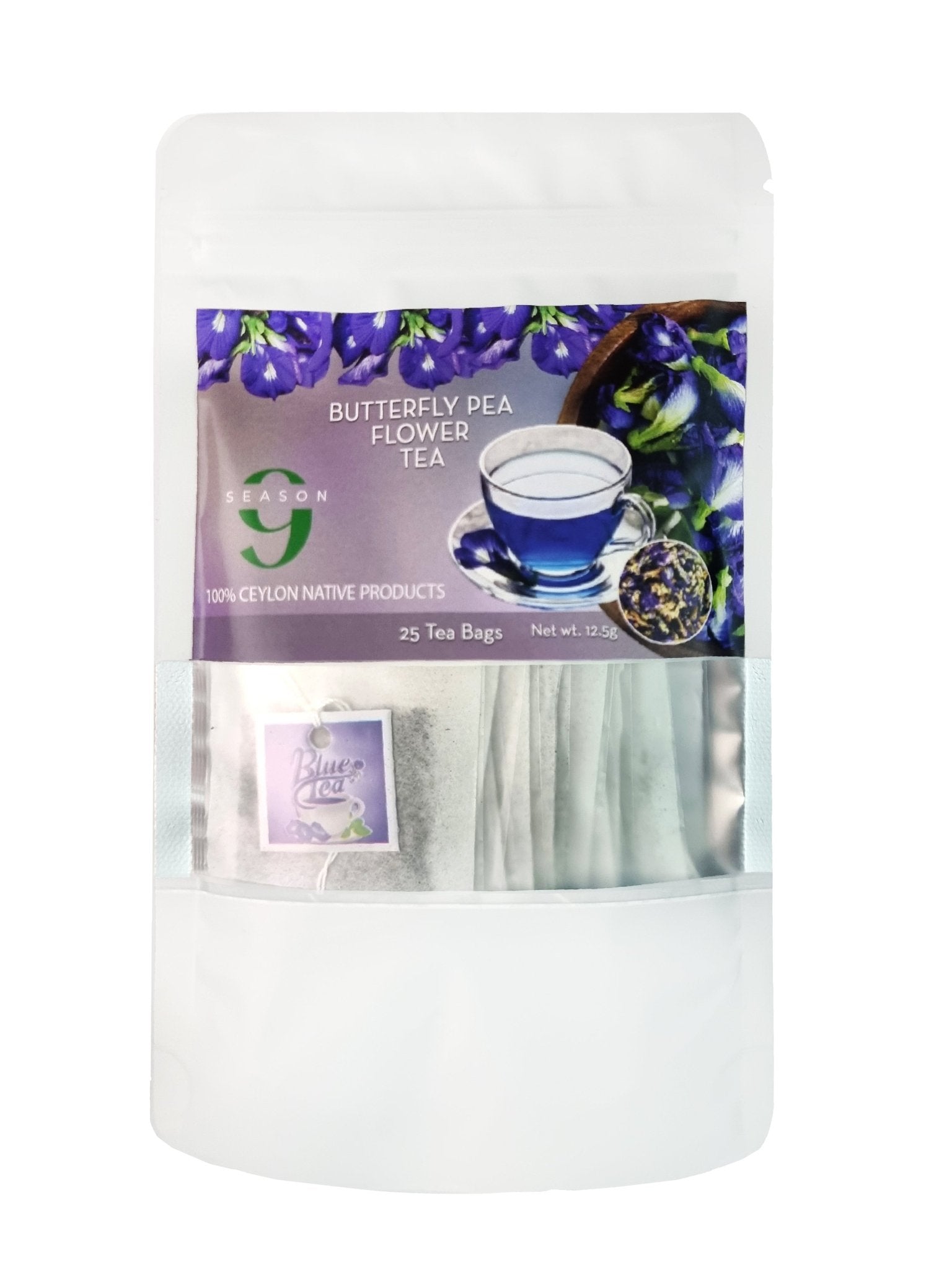 Butterfly Pea Flower Tea - 25 Tea Bags 25g