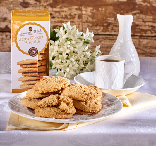 Stem Ginger Biscuits - 250g