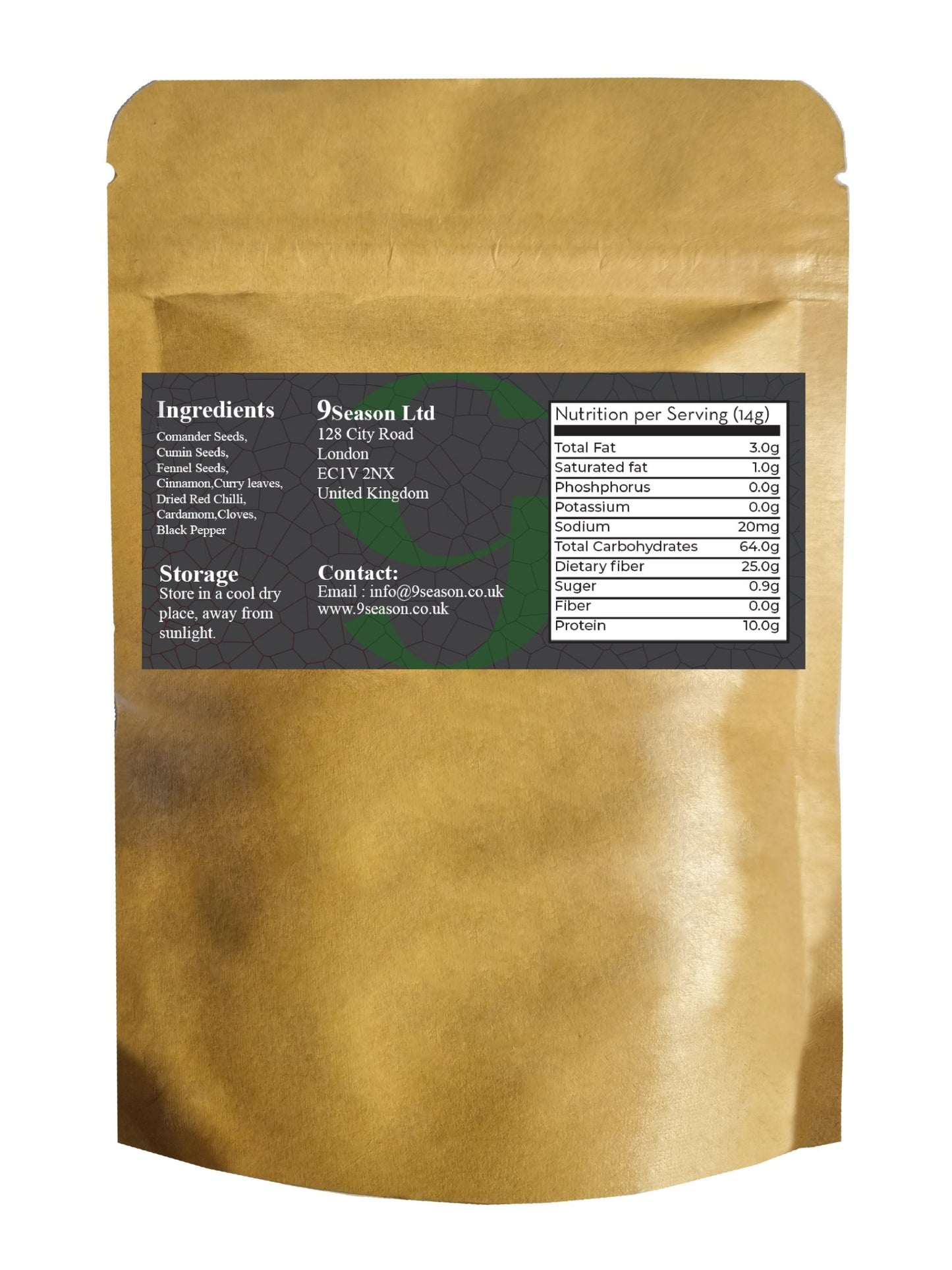 Roasted Curry Powder 50g